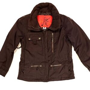 Obermeyer Victoria Girls 8 Brown Ski Snowboard Insulated Outdoor Jacket